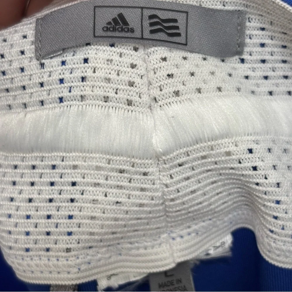 Adidas Blue Athletic pull on Skort with White Trim